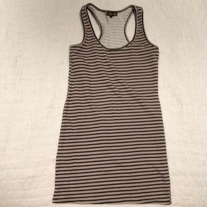 Striped tank dress